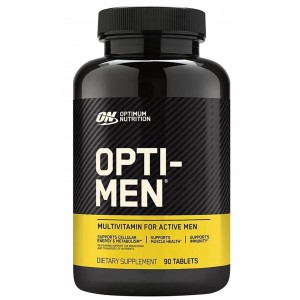 Комплекс вітамінів і мінералів для чоловіків, Optimum Nutrition, Opti-Men- 90 таб (Europe)