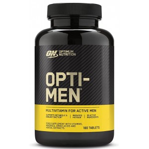 Чоловічі вітаміни, Optimum Nutrition, Opti - Men - 180 таб (Europe)