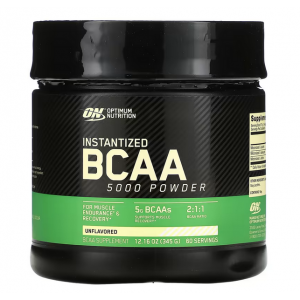 Амінокислота з розгалуженими ланцюгами, Optimum Nutrition, BCAA 5000 powder - 345г