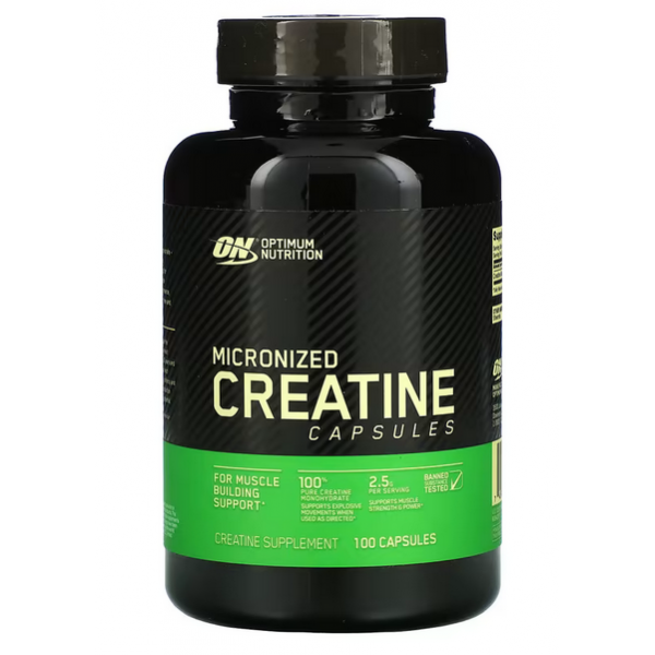 Креатин моногідрат, Optimum Nutrition, Creatine 2500 - 100 капс