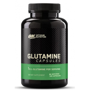 Глютамин 1000 мг в капсулах, Optimum Nutrition, Glutamine 1000 - 120 капс