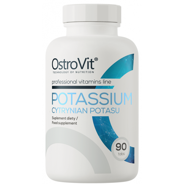 Калій цитрат 350 мг, OstroVit, Potassium - 90 таб