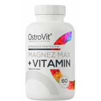 Магній + комплекс вітамінів, OstroVit, Magnez Max + Vitamin - 60 таб