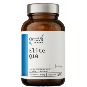 Коензим Q10 (антиоксидантний захист), OstroVit, Pharma Elite Q10 - 30 капс