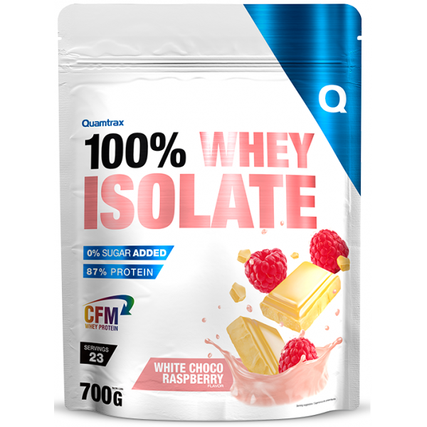 Сироватковий ізолят, Quamtrax, Whey Isolate - 700 г