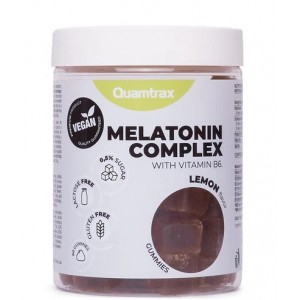 Комплекс для сну з Мелатоніном, Quamtrax, Melatonin Complex - 60 жувальних цукерок