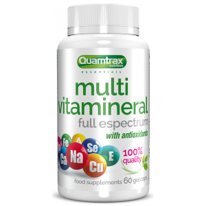 Витаминно-минеральный комплекс, Quamtrax, Multi Vitamineral - 60 гель капс
