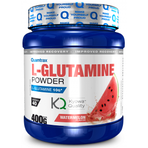Глютамін, Quamtrax, L-Glutamine - 400 г