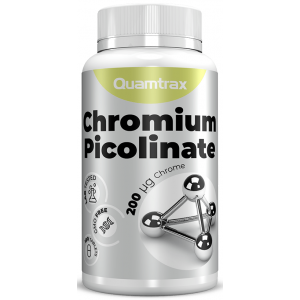 Хром, Quamtrax, Chromium Picolinate - 100 таб