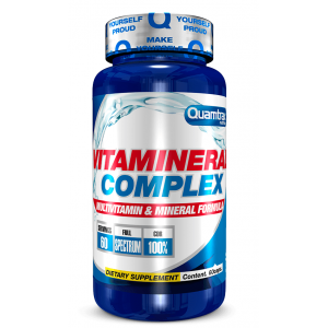 Унивесальный комплекс витаминов и минералов, Quamtrax, Vitamineral Complex - 60 капс
