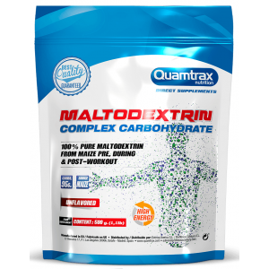 Углеводы (Мальтодекстрин), Quamtrax, Maltodextrin - 500 г