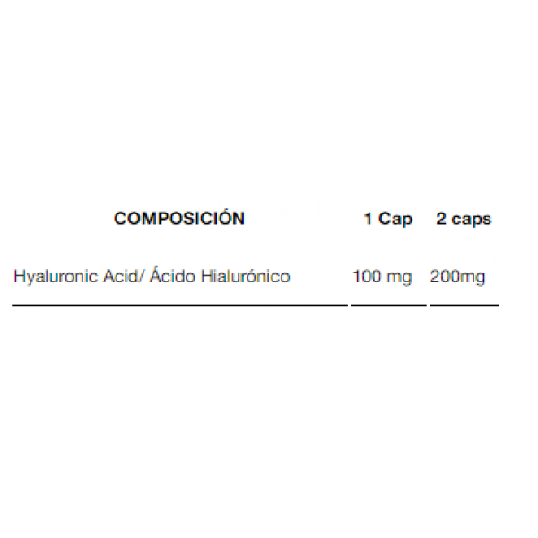 Гиалуроновая кислота, Quamtrax, Hyaluronic Acid - 60 капс