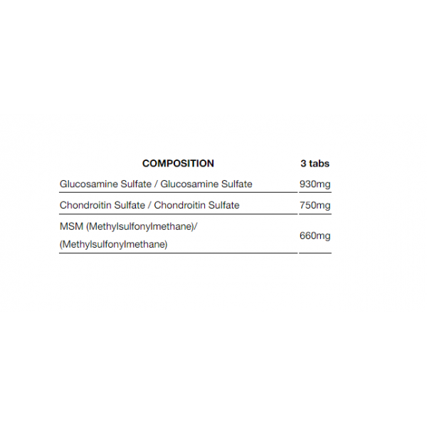 Глюкозамін Хондроїтін МСМ, Quamtrax, Glucosamine Chondroitin & MSM - 90 таб