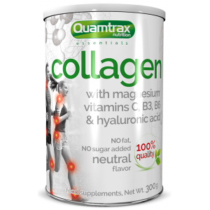 Коллаген гидролизат с Гиалуроновой кислотой, Quamtrax, Collagen - 300 г