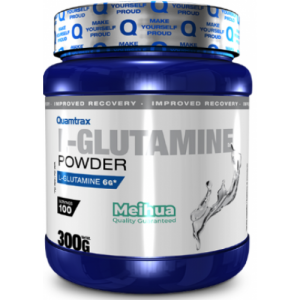 Глютамін, Quamtrax, L-Glutamine Meihua - 300 г