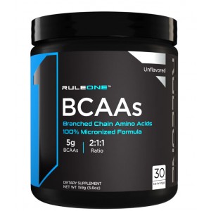 ВСАА без подсластителей и ароматизаторов, RULE 1, R1 BCAA - 159 г