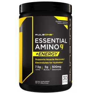 Незамінні амінокислоти ЕАА з кофеїном, Rule 1, Essential Amino 9 + Energy - 345 г - Желейні цукерки