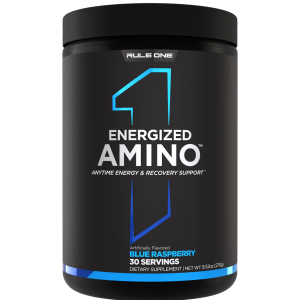 Энергетический аминокомплекс, Rule 1, Energized Amino - 270 г - Голубая малина