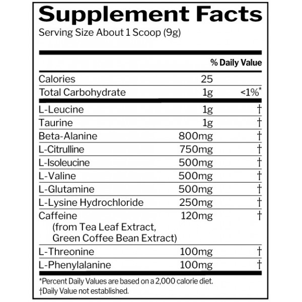 Енергетичний амінокомплекс, Rule 1, Energized Amino - 270 г