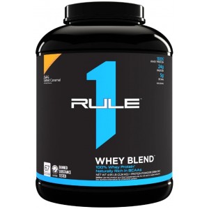 Сывороточный протеин, RULE 1, R1 Whey Blend - 2,2 кг - Соленая карамель