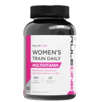 Спортивные витамины для женщин, Rule 1, Women's Train Daily Sports Multi-Vitamin - 60 таб