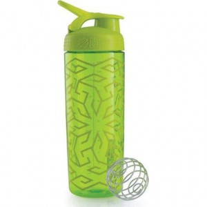  Шейкер Blender Bottle, SportMixer Sing Sleek - 820 мл - green zen gala