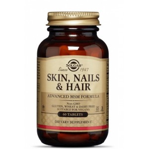 Вітамінний комплекс для шкіри, волосся, нігтів, Solgar, Skin,nails,hair - 60 таб