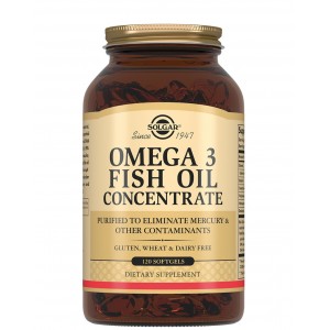 Омега 3 незаменимые жиры, Solgar, Omega-3 - 120 гель капс