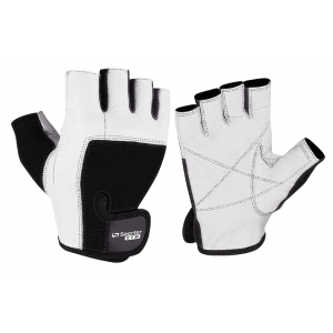 Перчатки Men (MFG-172.4 C), SporterGYM - Белые/Черные   
