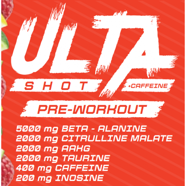 Передтренувальний шот, Sporter, Ulta Pre-Workout - 100 мл