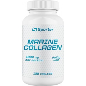 Морской коллаген, Sporter, Marine Collagen Plus - 120 таб