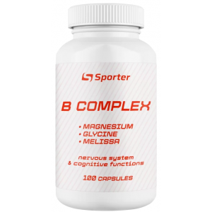 Комплекс для нервной системы, Sporter, Vitamin B Complex - 100 капс