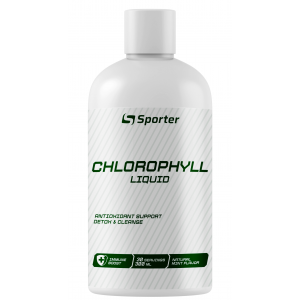 Хлорофилл натуральный, Sporter, Chlorophyll liquid - 300 мл