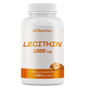 Лейцитин + Витамин Е, Sporter, Lecithin - 120 гель капс