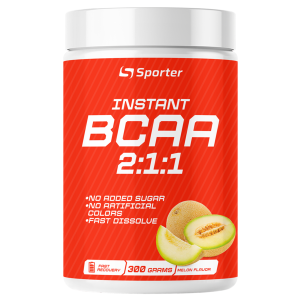 Незамінні амінокислоти ВСАА, Sporter, BCAA Instant 300 г - диня