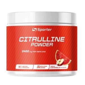 Цитрулин малат, цитрулин, Sporter, Citrulline Powder - 240 г 