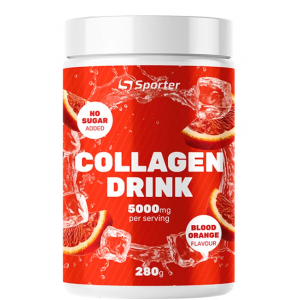 Гидролизат рыбного коллагена, Sporter, Collagen Drink - 280 г