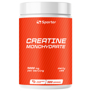 Креатин моногідрат, Sporter, Creatine monohydrate - 300 г