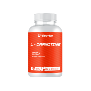 Л-карнитин, Sporter, L- carnitine - 60 капс