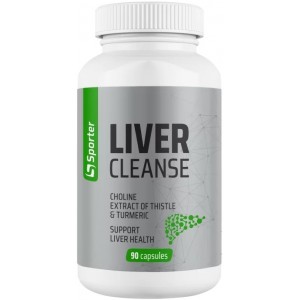 Захист і очистка печінки, Sporter, Liver Cleanse - 90 капс