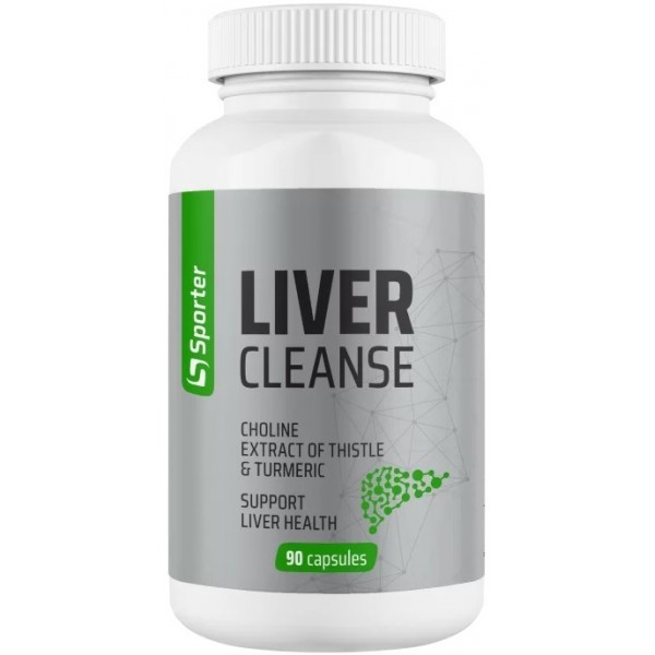 Захист і очистка печінки, Sporter, Liver Cleanse - 90 капс