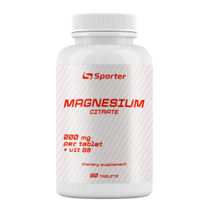 Магний + Б6, Sporter, Magnesium + B6 - 90 таб