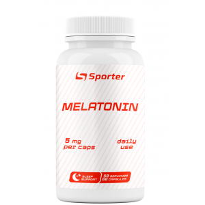 Мелатонін, Sporter, Melatonin 5 мг - 60 капс