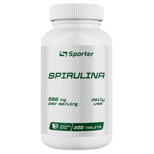 Спирулина, Sporter, Spirulina - 200 таб