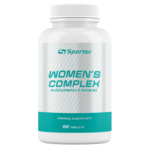 Витаминно-минеральный комплекс для женщин, Sporter, Womens Complex - 60 таб