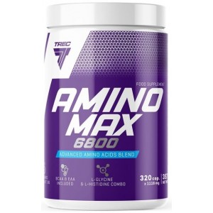 Комплексные аминокислоты, Trec Nutrition, Amino MAX 6800 - 320 капс