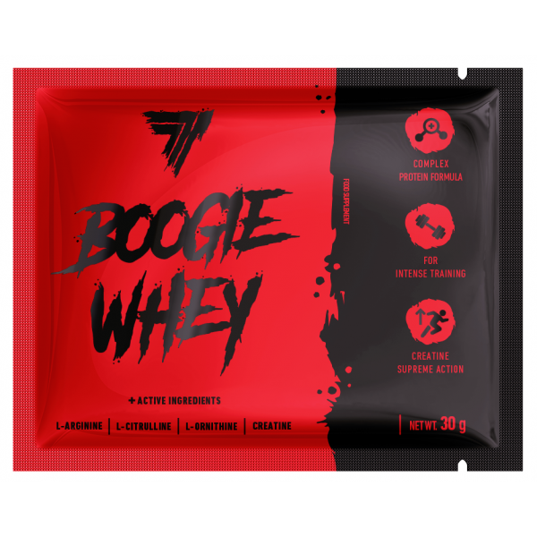 Сироватковий протеїн з креатином, Trec Nutrition, Boogiewhey - 30 г 