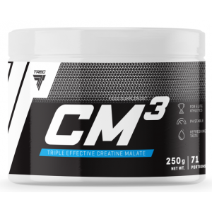Три креатин малат, Trec Nutrition, CM3 Powder - 250 г