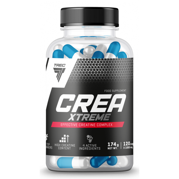 Креатиновий комплекс, Trec Nutrition, Crea Xtreme - 120 капс