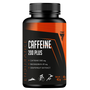 Кофеїн, Trec Nutrition, Caffeine 200 Plus - 60 капс